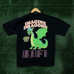 Imagine Dragons 2025 Loom World Tour T-shirt size large